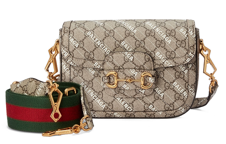 

Gucci Сумка-седло Horsebit 1955 из парусины, мини-сумка через плечо, женская, цвет эбеновый