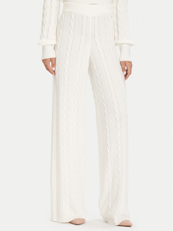 

Вязаные брюки regular fit W5BB52 Z1192 Guess, экрю