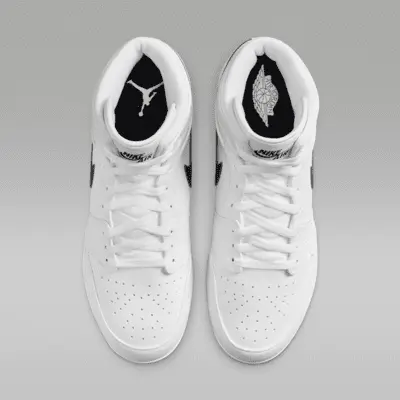 Бутсы Jordan 1 Retro MCS, белый/черный — фото 4