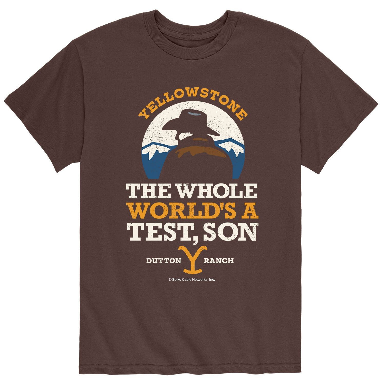

Мужская футболка Yellowstone World's A Test Licensed Character