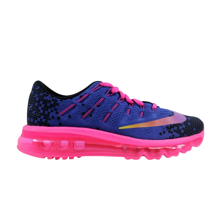 

Кроссовки Nike Air Max 2016 Print GS 'Deep Night', фиолетовый