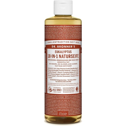 Magic Soaps Pure-Castile жидкое мыло эвкалипт 473 мл Dr. Bronner's