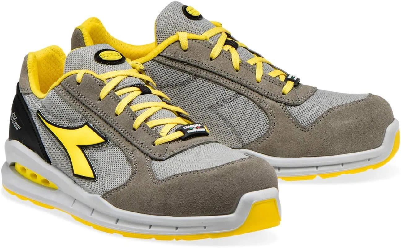 Мужские беговые кроссовки UTILITY DIADORA NET AIRBOX Low S1P SRC, серый — фото 4