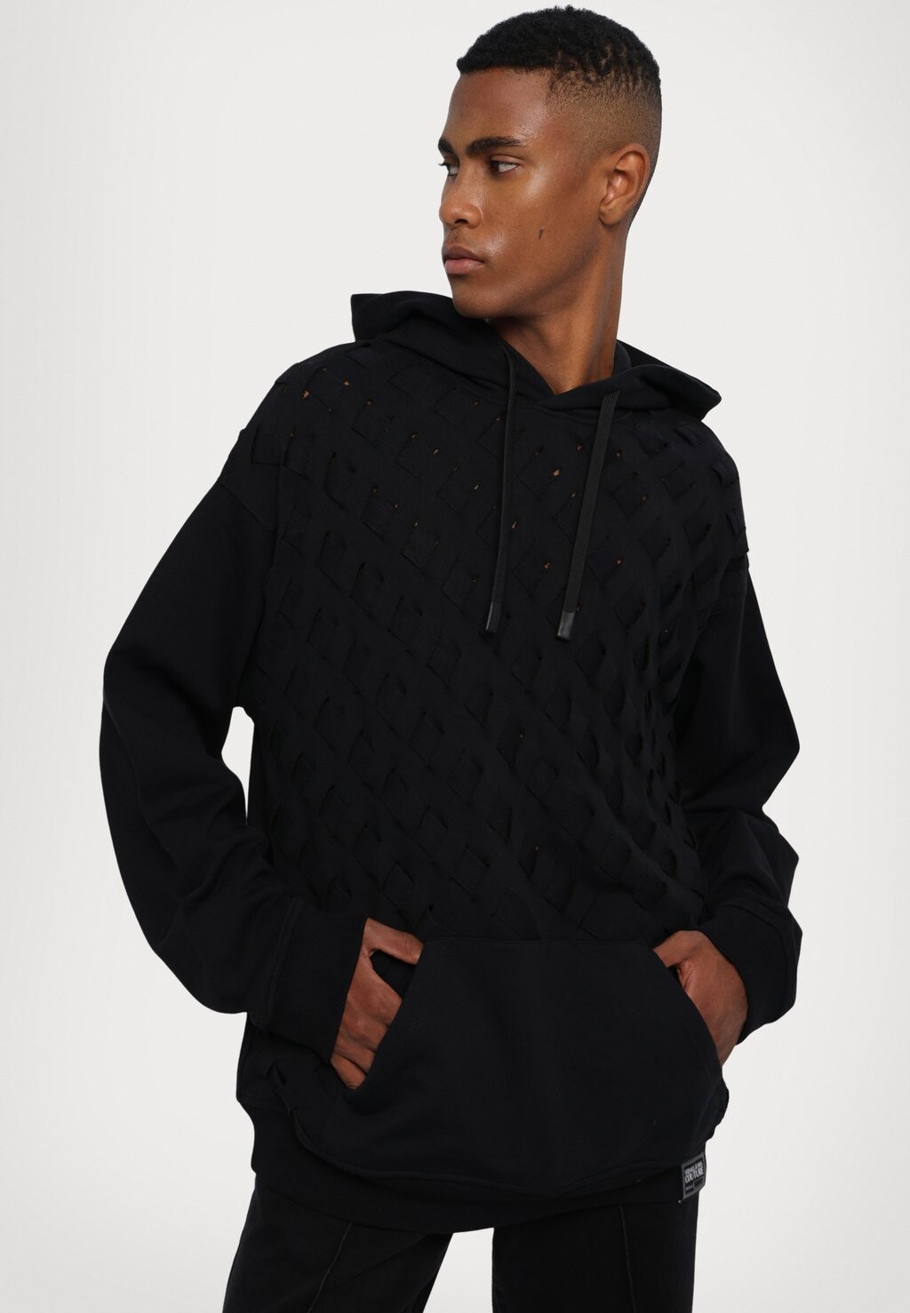 

Толстовка CUT UP Versace Jeans Couture, черный