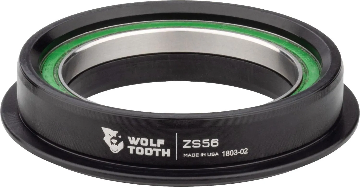 

Премиальный нижний рулевой стакан ZS56/40 Wolf Tooth Components, Black