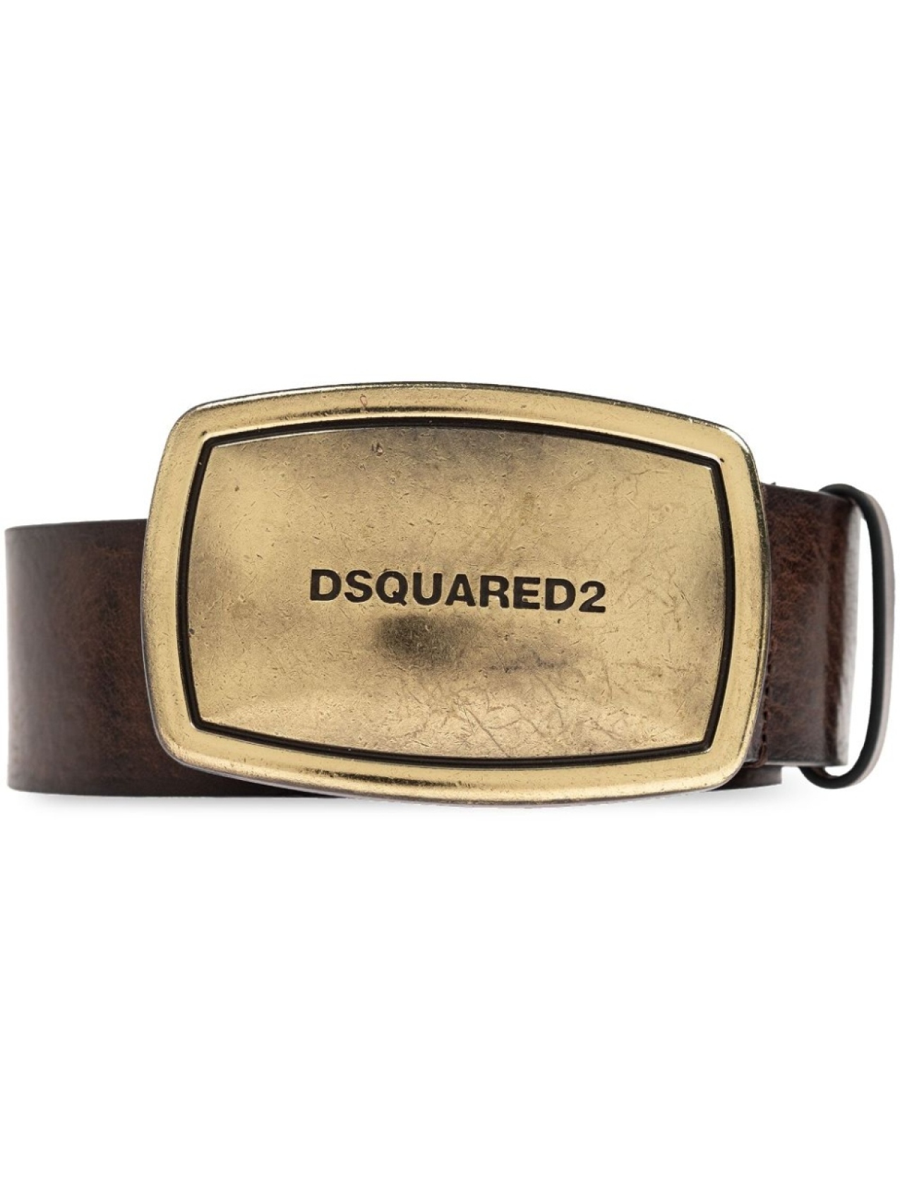 

Dsquared2 ремень с пряжкой-логотипом DSQUARED2, коричневый