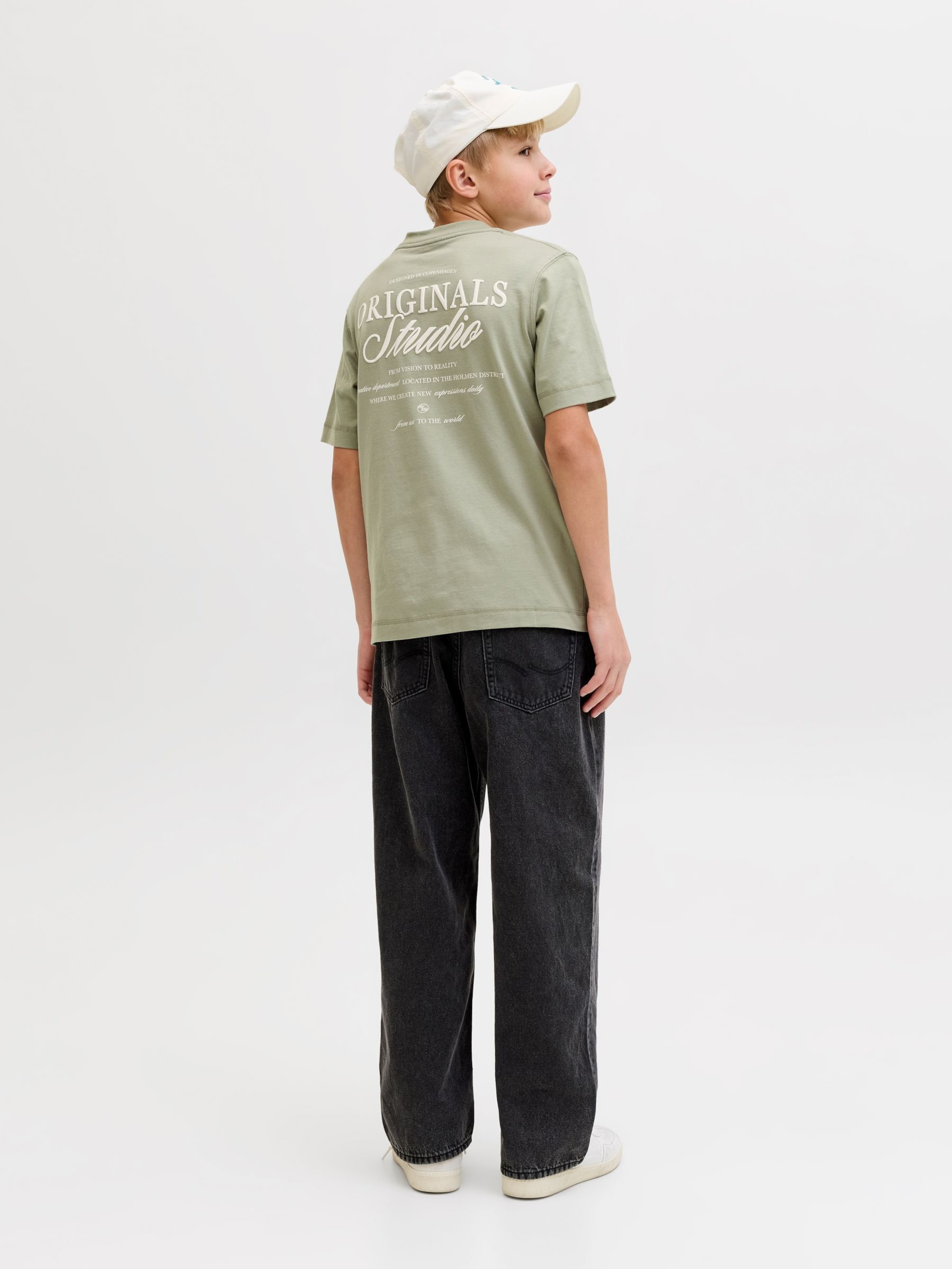 Jack & Jones Junior Футболка 'JORNorrebro' в цвете Reed — фото 3
