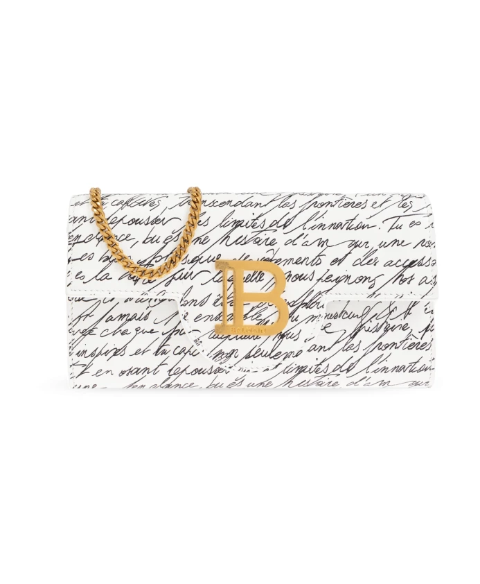 

Кошелек на цепочке b-buzz Balmain, белый