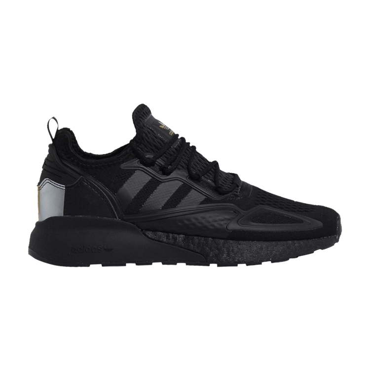 

Кроссовки adidas ZX 2K Boost 'Black Gold Metallic', черный
