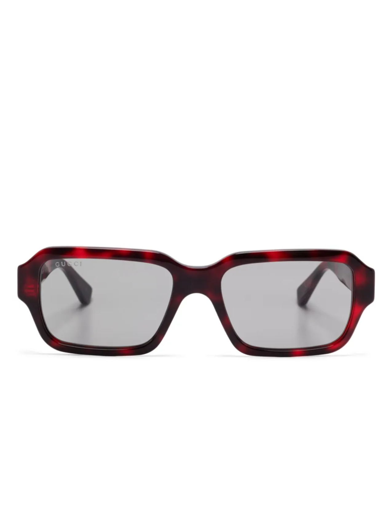 

Солнцезащитные очки в оправе черепаховой расцветки Gucci Eyewear, коричневый