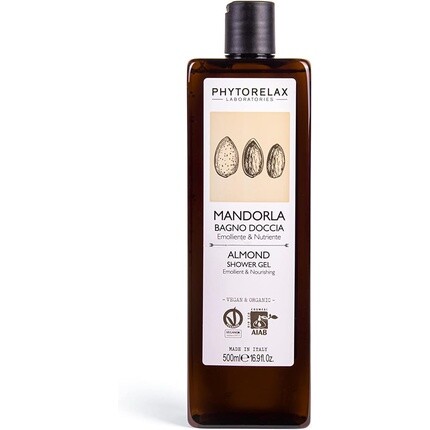 

Phytorelax Laboratories Vegan Органический миндальный душ для ванны Питательный успокаивающий 500г