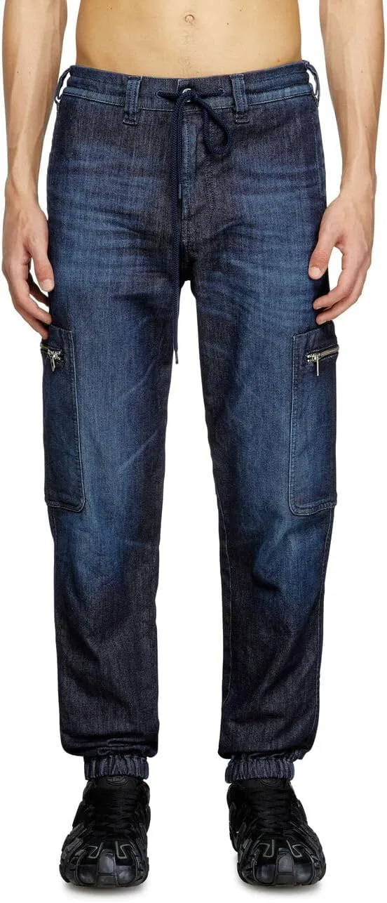Diesel Slim D-Lab JoggJeans, темно-синий