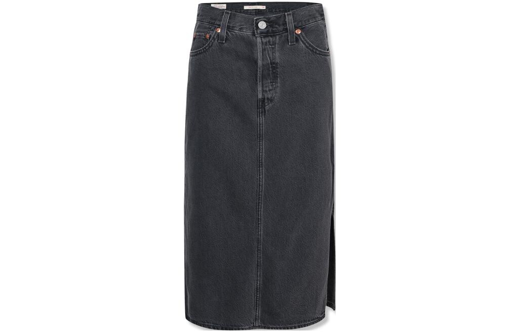 

Повседневная длинная юбка женская дымчато-серая Levi’S