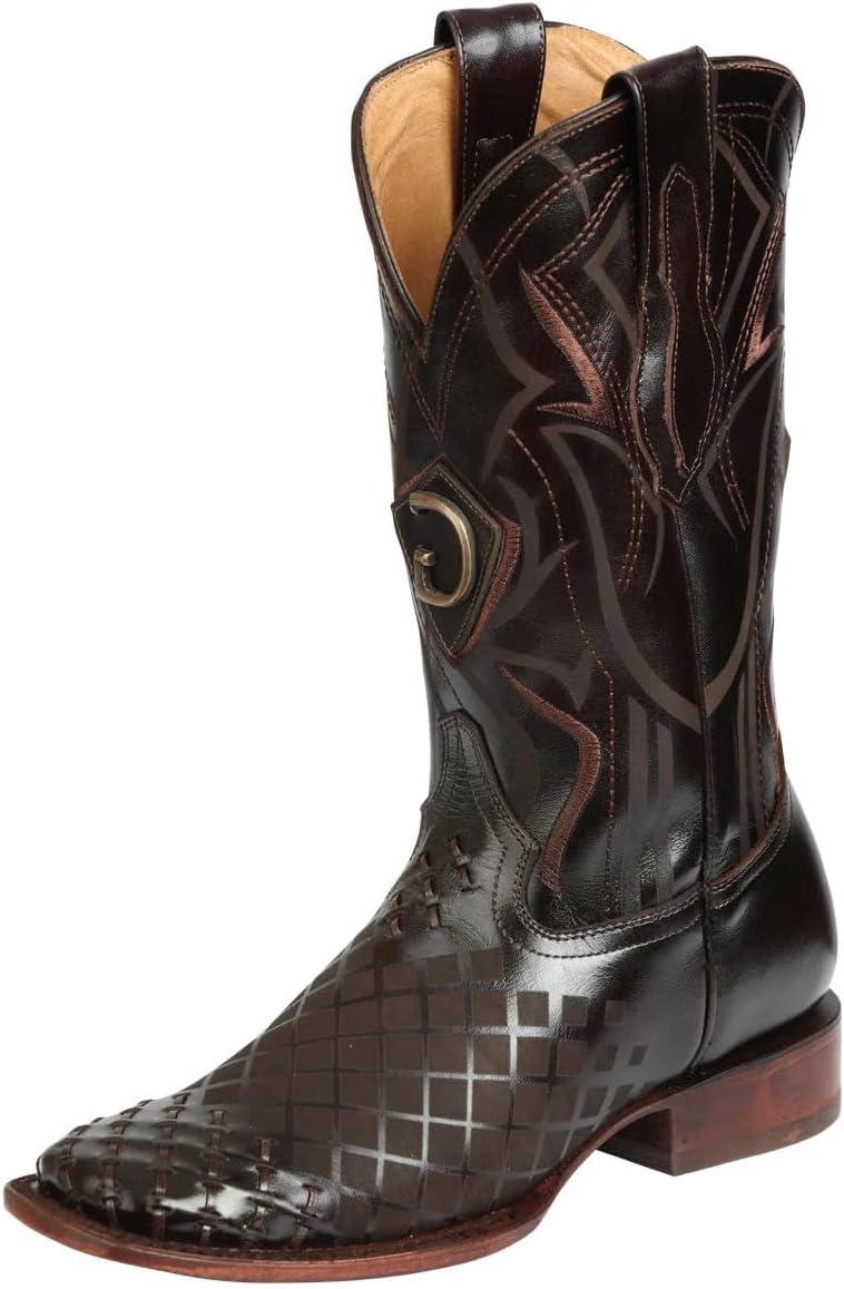 

Мужские ковбойские сапоги El General Western, коричневые Generic