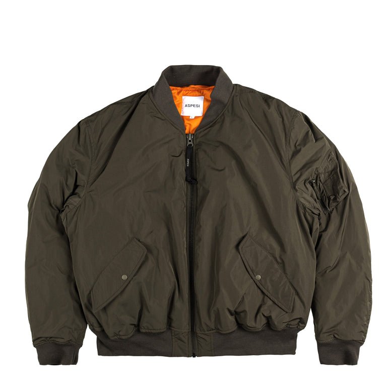 

Куртка gunner ii taffeta bomber jacket Aspesi, синий