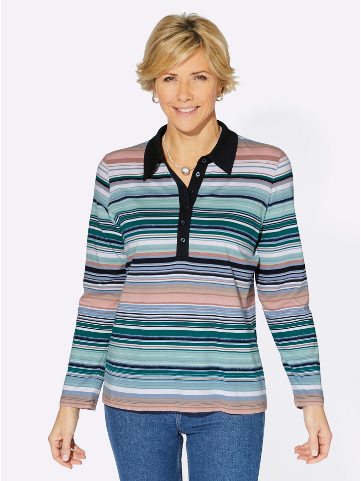 

Рубашка-поло с принтом под палисандровое дерево WITT WEIDEN