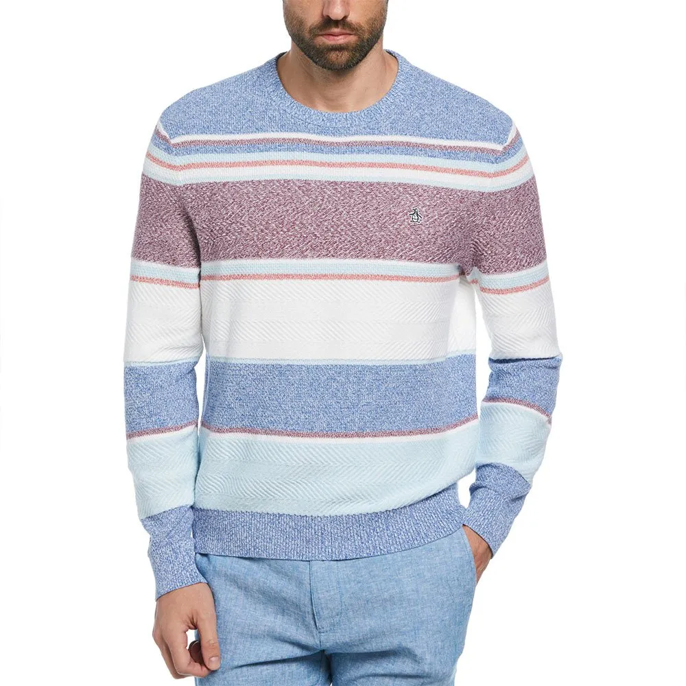 

Свитер Original Penguin Jacquard Stripe Crewneck, разноцветный