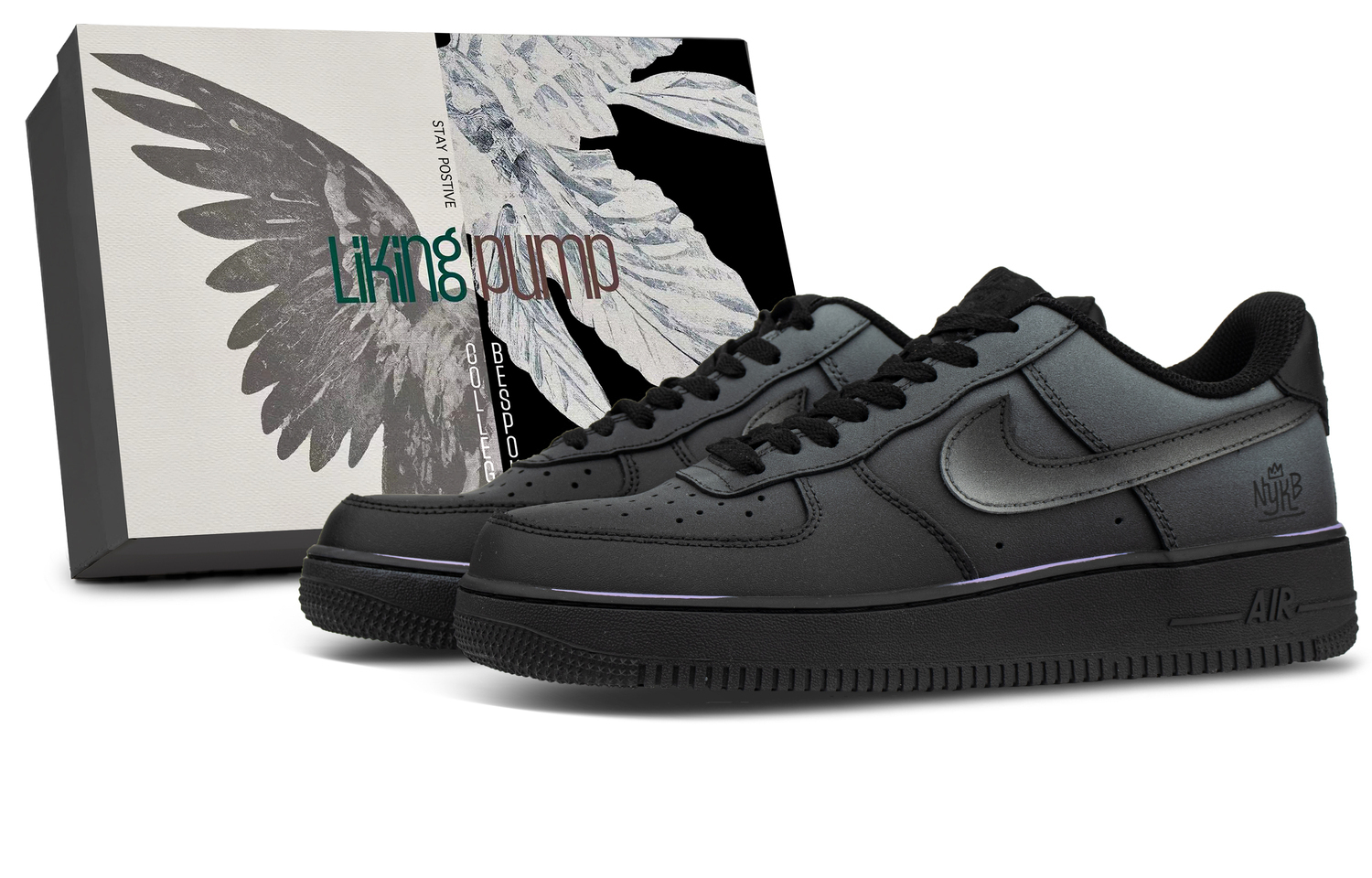 

Nike Кроссовки для скейтборда унисекс с амортизацией Coverage, низкие, черные с фиолетовым, цвет Black Purple