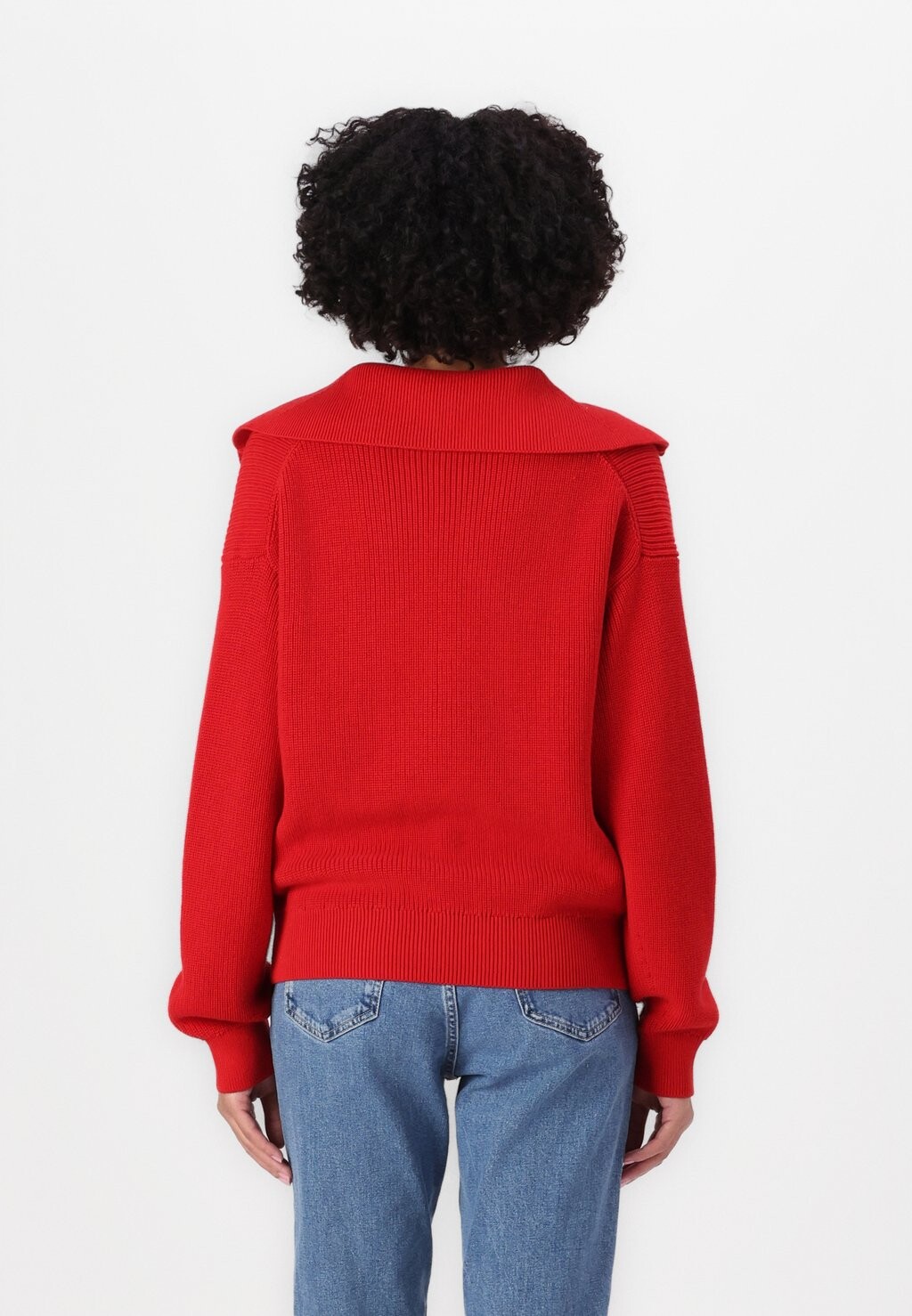 

Джемпер STITCH OPEN POLO Tommy Hilfiger, красный
