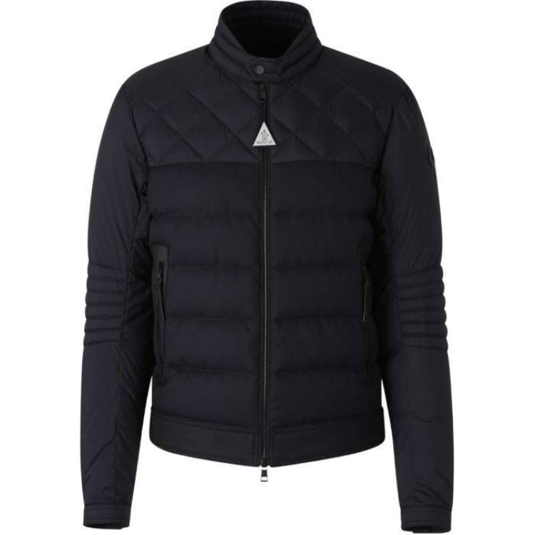 

Стеганая куртка Moncler, темно-синий