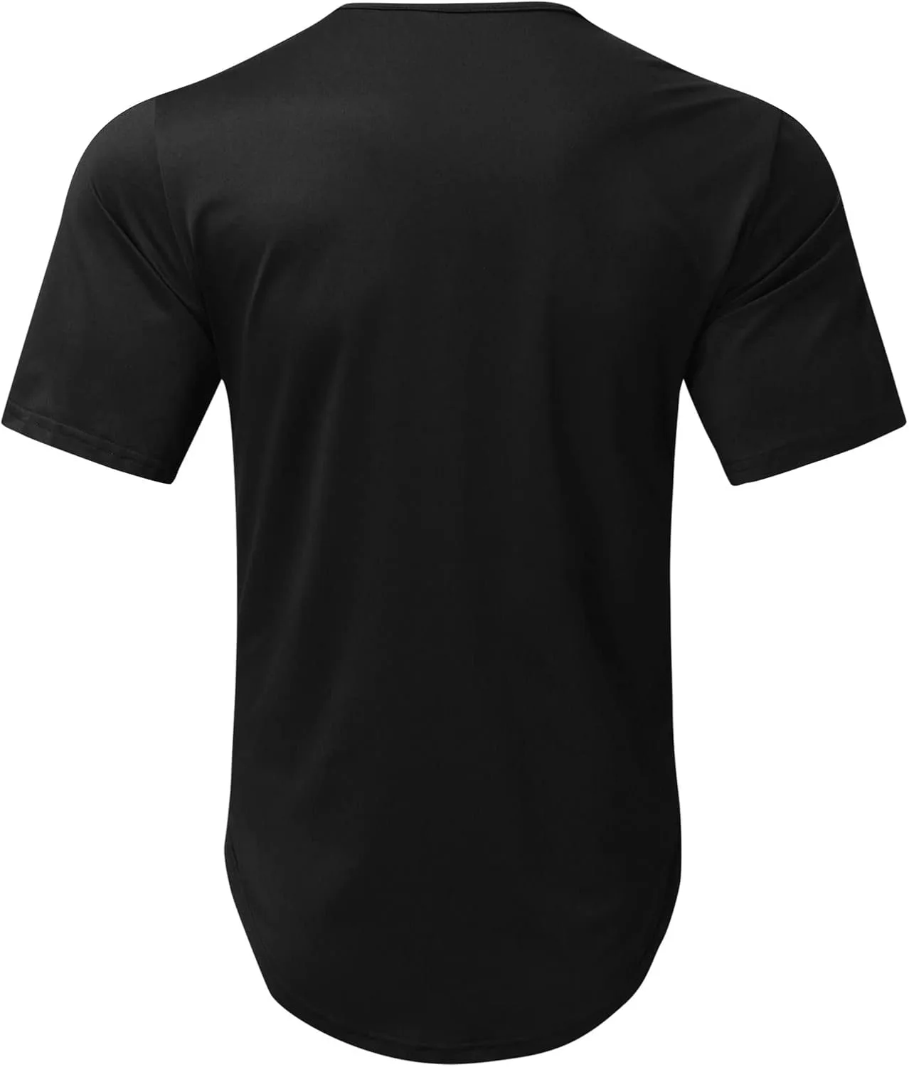 Футболка для тренировок мужская Dry Fit Slim Fit с молнией — фото 4