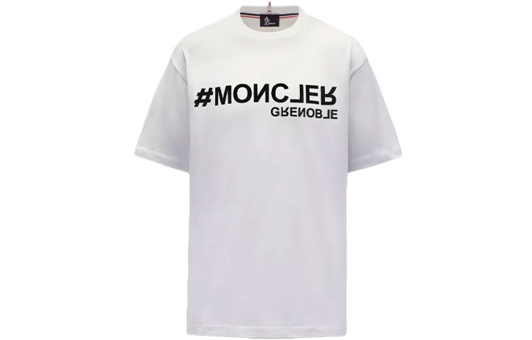 

Moncler Футболка мужская шелковые белые