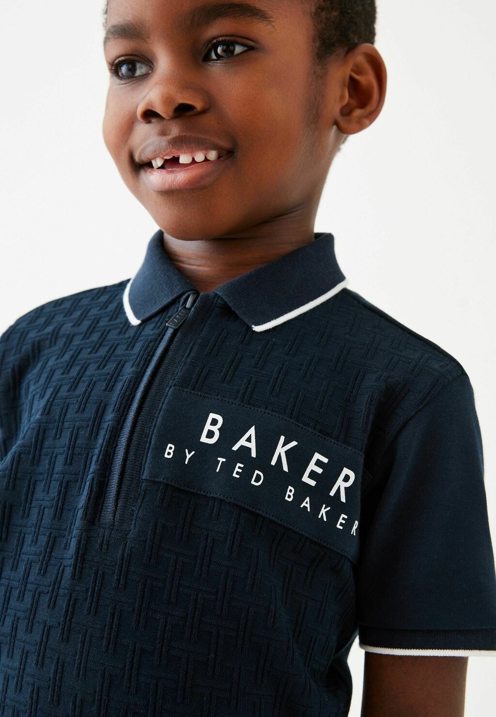 

Поло TEXTURED, REGULAR FIT Baker by Ted Baker, синий