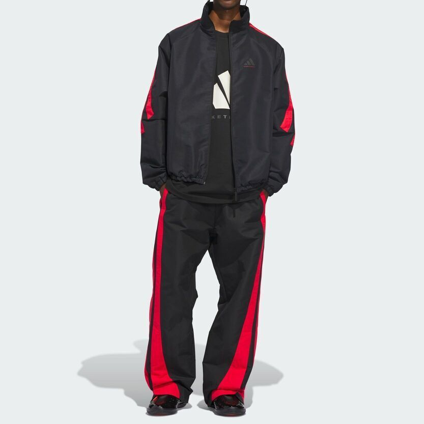 Брюки Casual Basketball Unisex Adidas, черный — фото 3