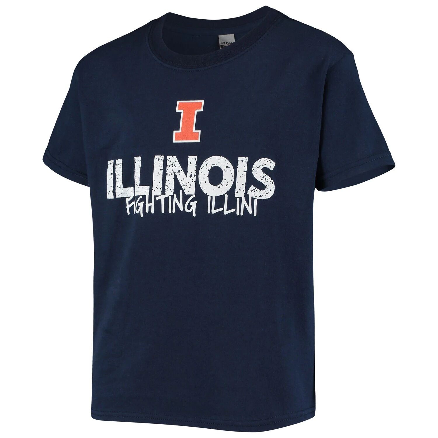 Футболка Youth Navy Illinois Fighting Illini Team Unbranded — фото 2