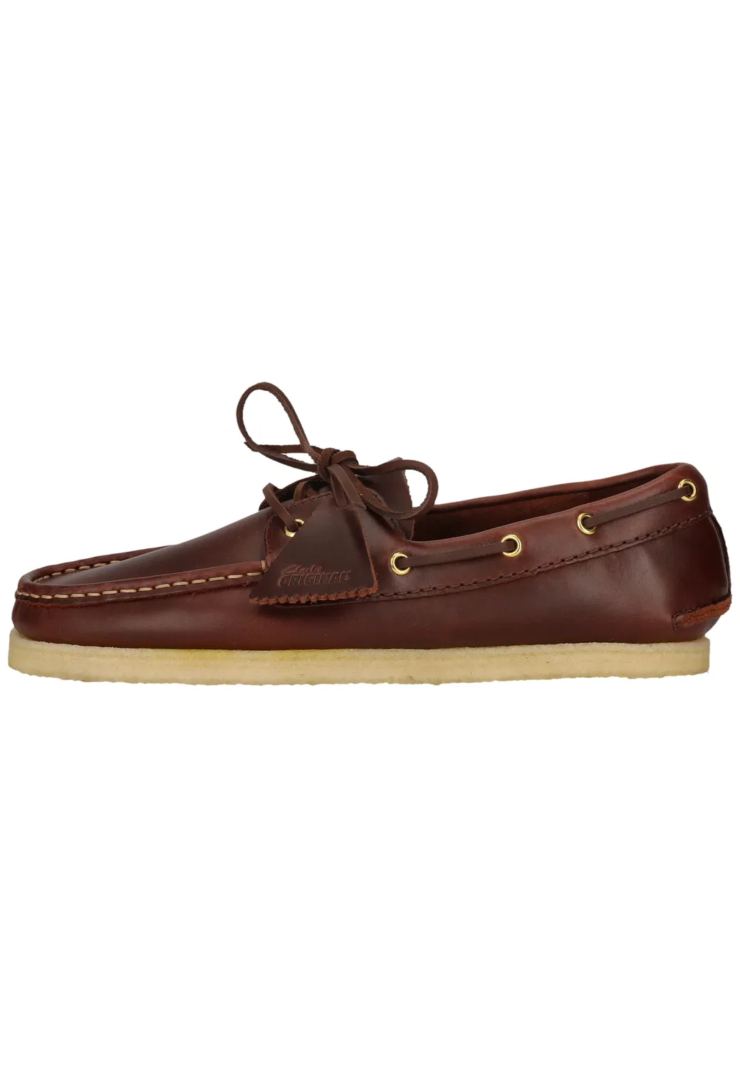 Кроссовки Godney Boat, Clarks, 5220 british tan lea — фото 3