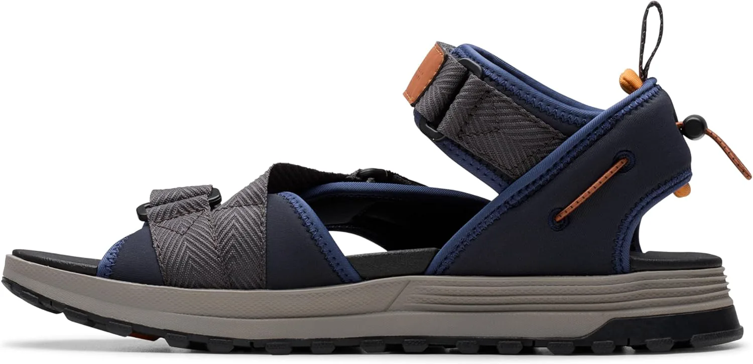 Мужские классические сандалии Clarks, темно-синий