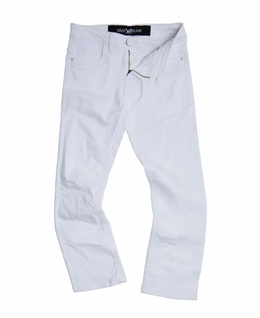 Джинсы Big Boys Signature Slim Fit Xray, белый — фото 4