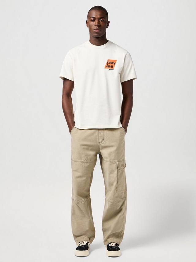 

Футболка с рисунком кейси джонса Wrangler, цвет Vintage White