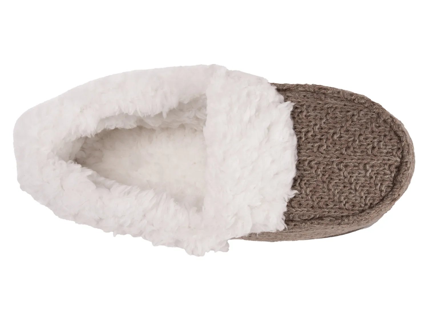 Тапочки MUK LUKS Anais Slipper - Women's, серо-коричневый — фото 4