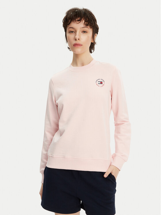 

Толстовка обычного кроя Essential DW0DW20639 Tommy Jeans, розовый