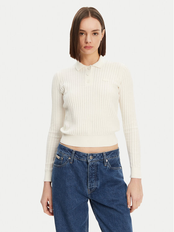 

Свитер обычного кроя AF9264 Lacoste, экрю