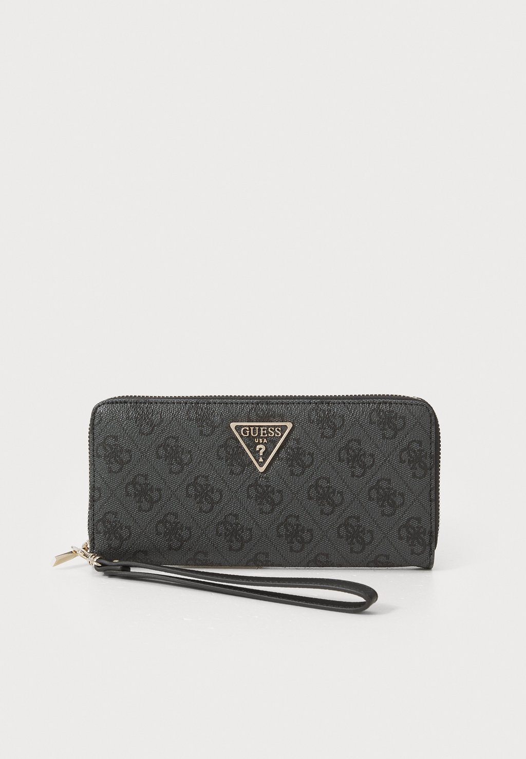 

Кошелек LAUREL LARGE ZIP AROUND Guess, темно-серый