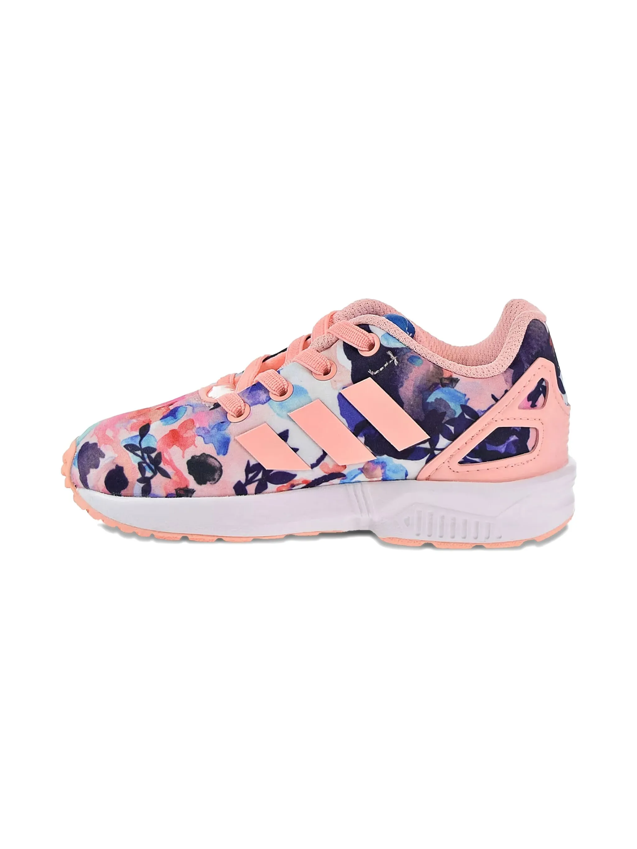 Кроссовки ZX Flux EL Hazcor Adidas Kids, розовый — фото 2
