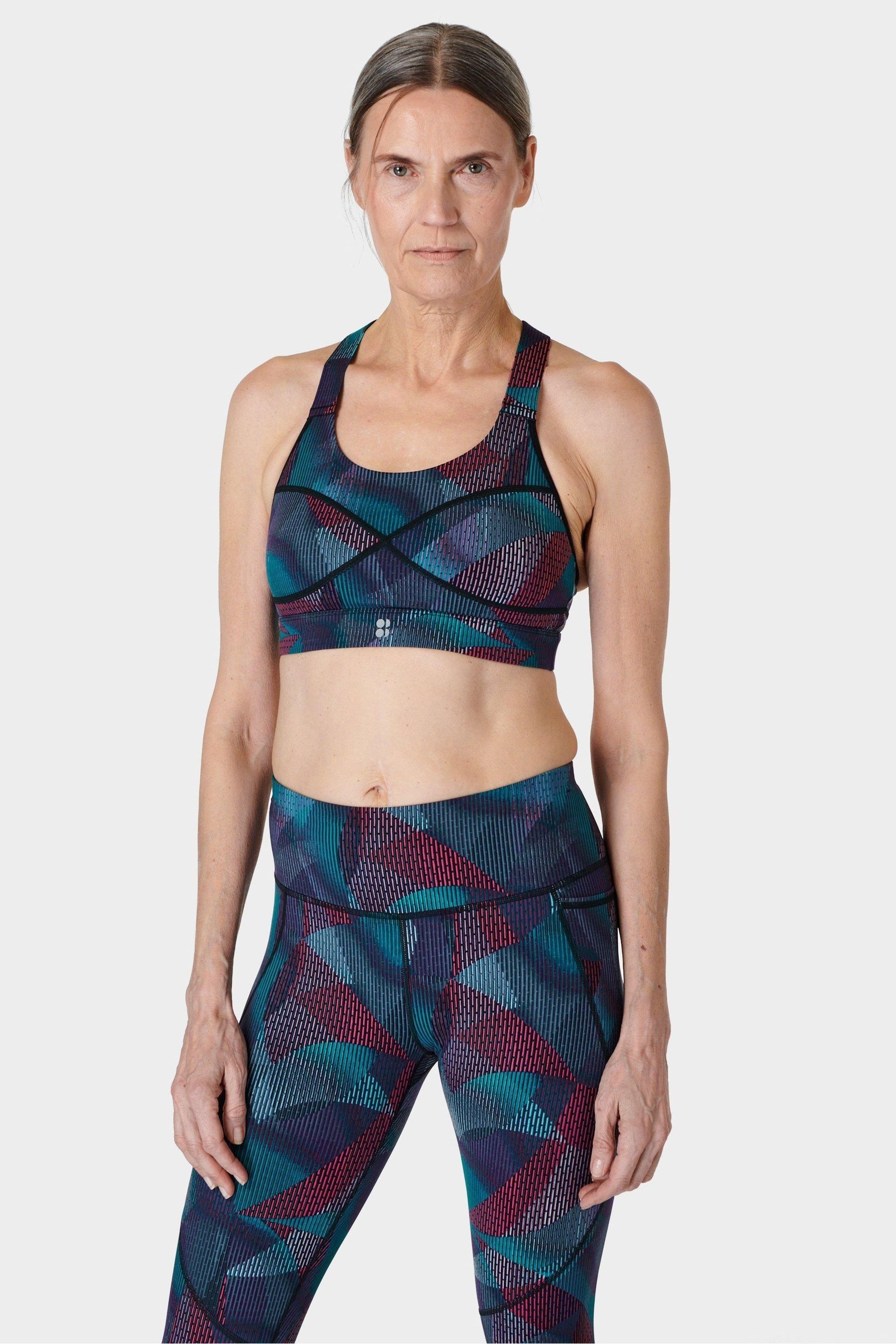 

Спортивный бюстгальтер Power со средней поддержкой Sweaty Betty, серый