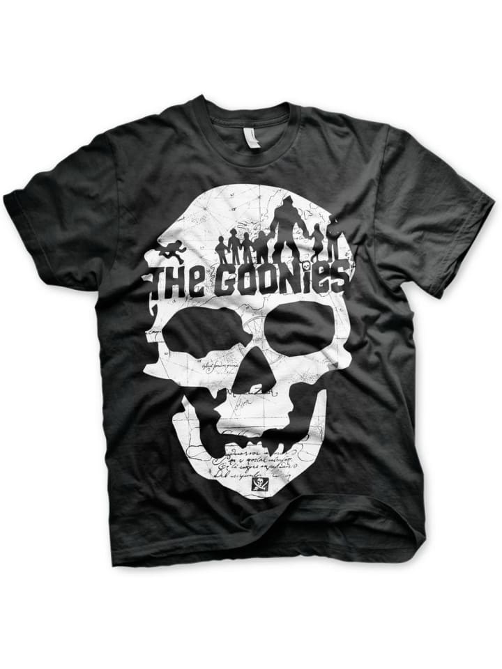 

Футболка Skull Big Tall T-Shirt черного цвета The Goonies, Черный, Футболка Skull Big Tall T-Shirt черного цвета The Goonies
