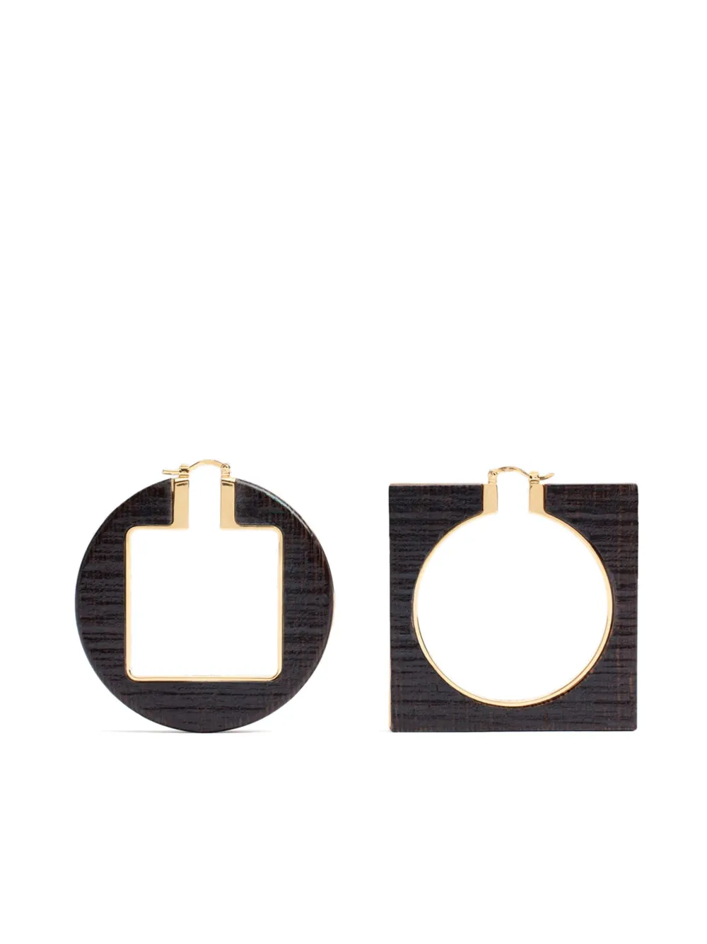 

Серьги-кольца The Rond Carr JACQUEMUS, золотой