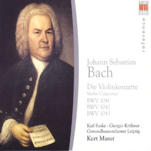 

CD диск Bach / Suske / Krohner / Bernstein / Masur: Violin Concertos