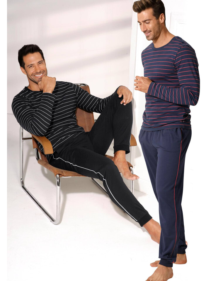 

Пижама AUTHENTIC LE JOGGER, цвет schwarz, blau