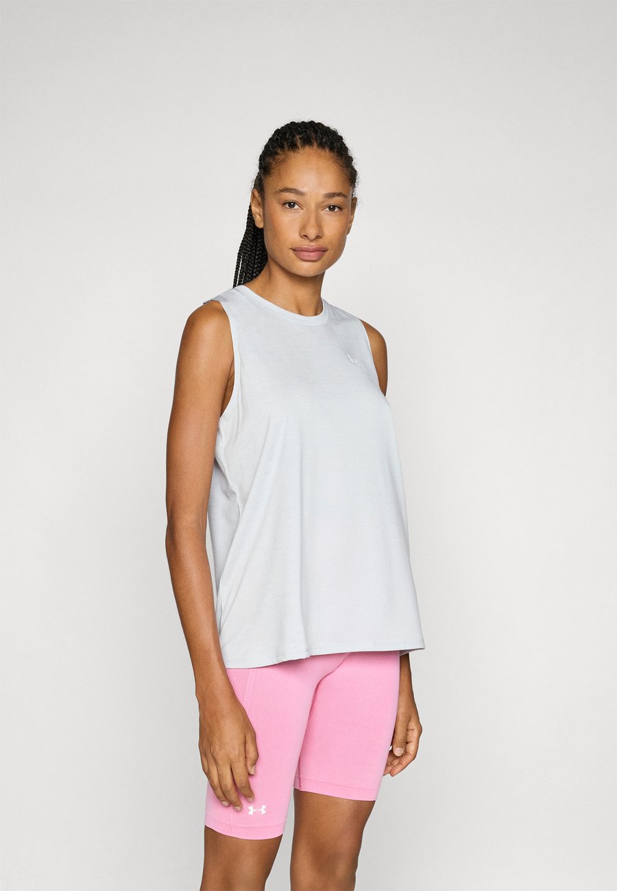 

Топ Under Armour TANK TWIST, Halo Gray/White /Grey