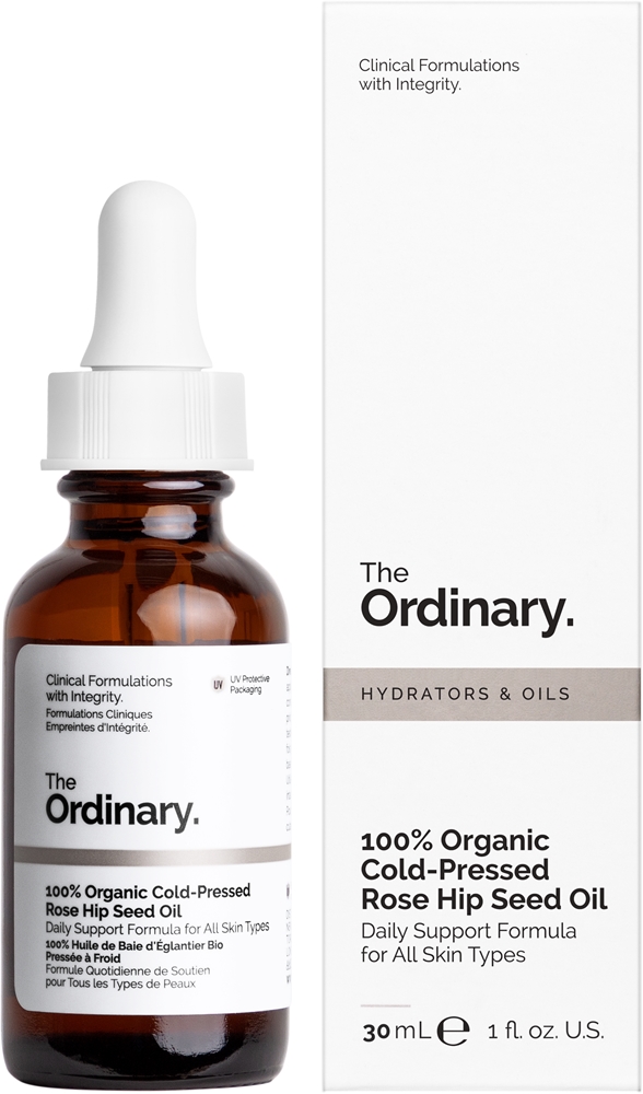 Масло для лица The Ordinary — % органическое масло семян шиповника холодного отжима для увлажнения и укрепления кожи, 30 мл — фото 4