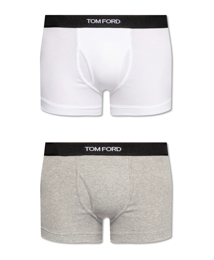 

Боксерские трусы в упаковке из двух штук Tom Ford, серый