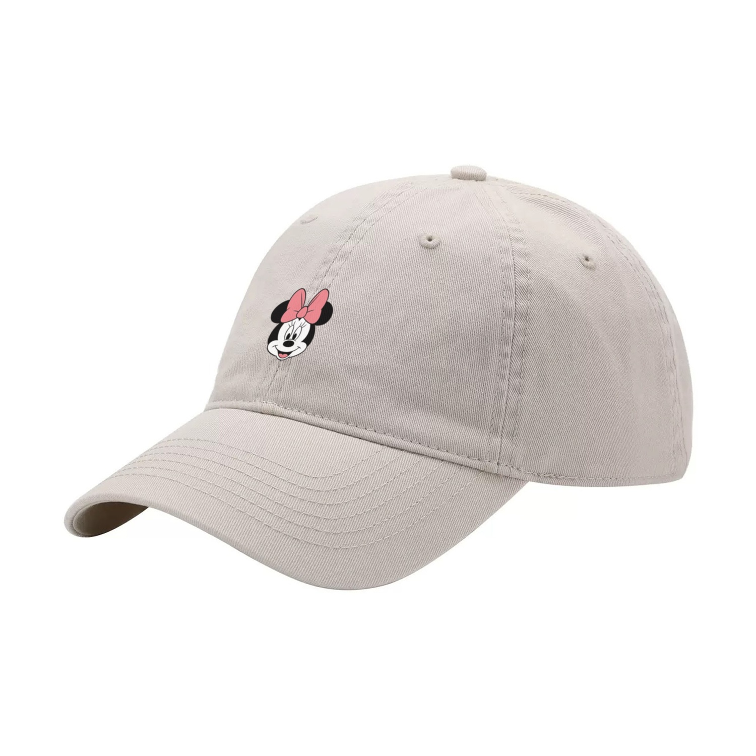 

Disney Минни серия хлопковая бейсболка унисекс, Ecru