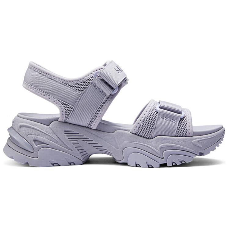 Пляжные сандалии женские светло-фиолетовые Skechers — фото 2