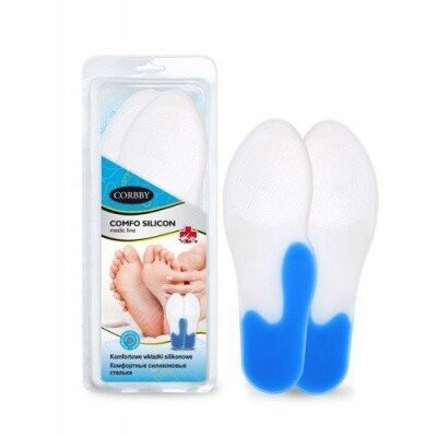 

Стелька Corbby Comfo Silicon S для лечения метатарзалгии