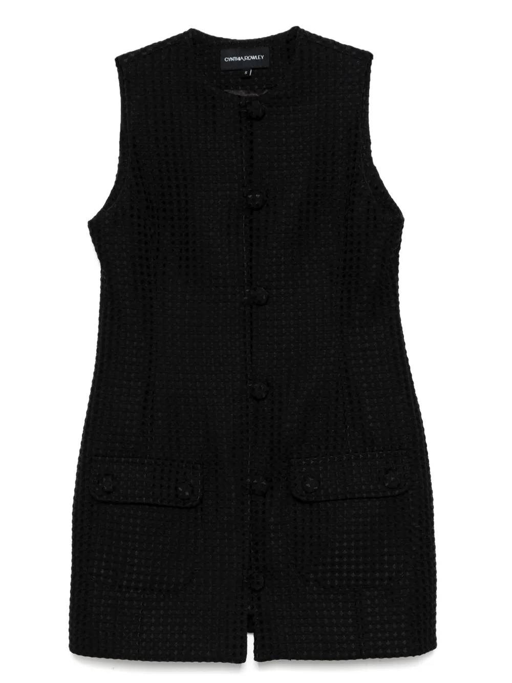 

Жаккардовое платье Paige Cynthia Rowley, черный